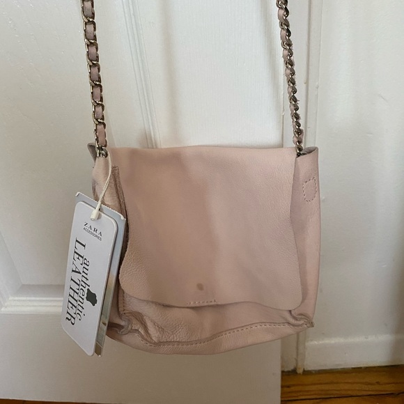 ZARA COW LEATHER BAG💫✨ - Picture 1 of 3